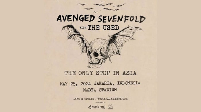 Read more about the article Link Tiket Konser Avenged Sevenfold di Indonesia 2024 & Harganya